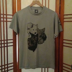 3 Wolves Vintage Tee - 80's